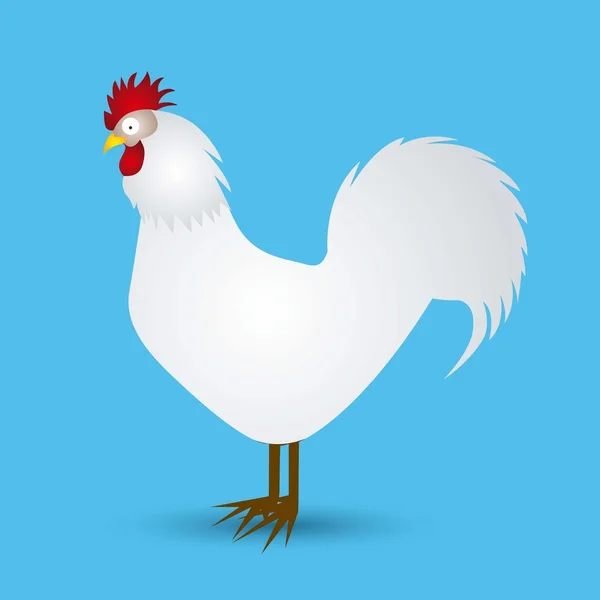 Farm fowl — Stock Vector