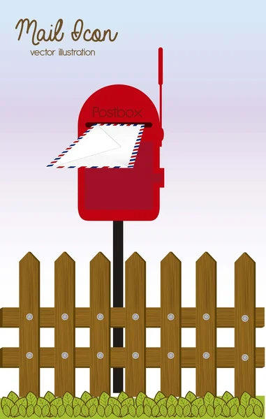 Значок Пошта — стоковий вектор