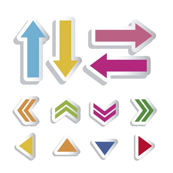Arrow Icons — Stock Vector