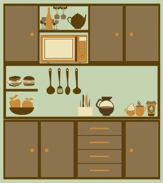 Cuisine — Image vectorielle