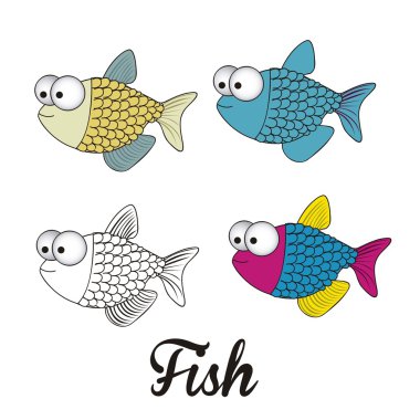 Balık illüstrasyon