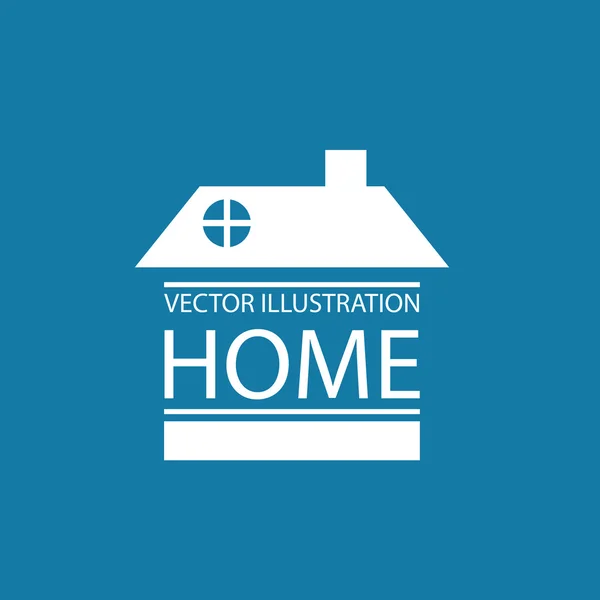 Real estate a dům ikony — Stockový vektor