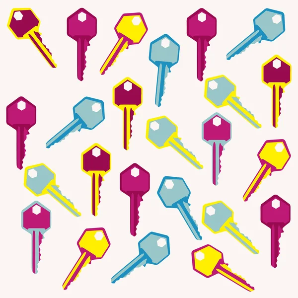 Ilustración de las llaves — Vector de stock
