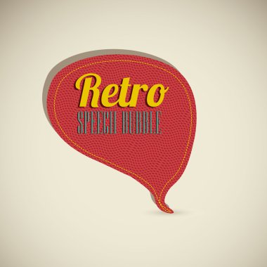 Retro metin balonları