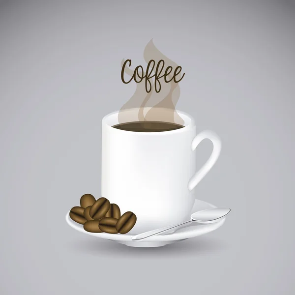 Illustration café — Image vectorielle