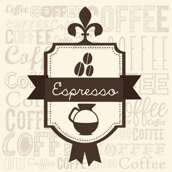 Coffee illustration — Stock Vector