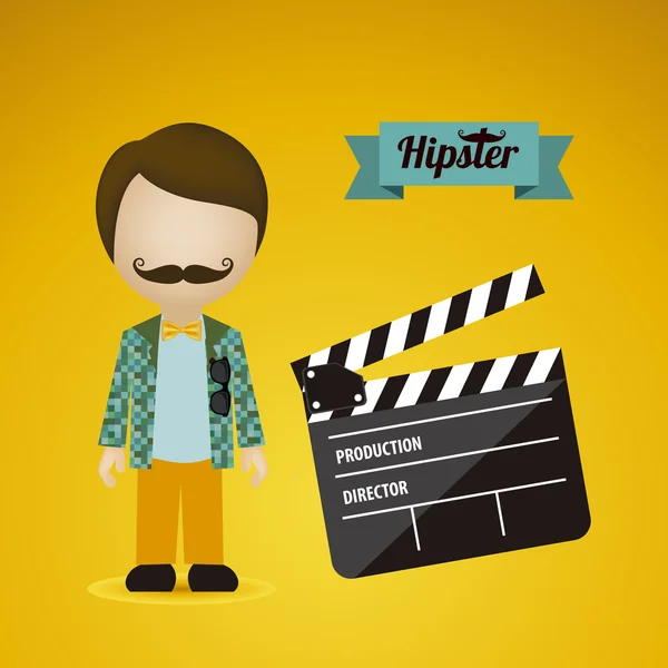 Ilustração do Hipster —  Vetores de Stock