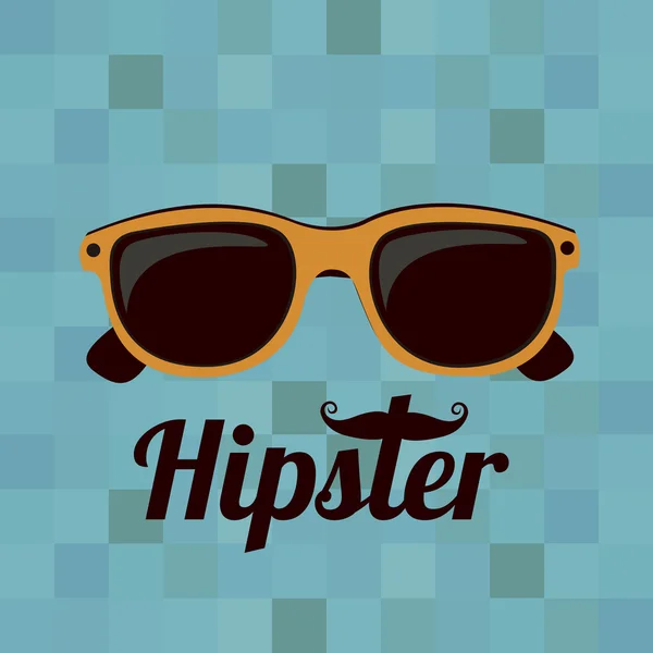 Hipster illustratie — Stockvector