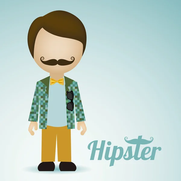 Ilustração do Hipster —  Vetores de Stock