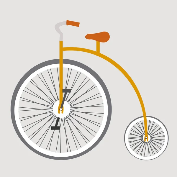 Ilustración de bicicleta — Vector de stock