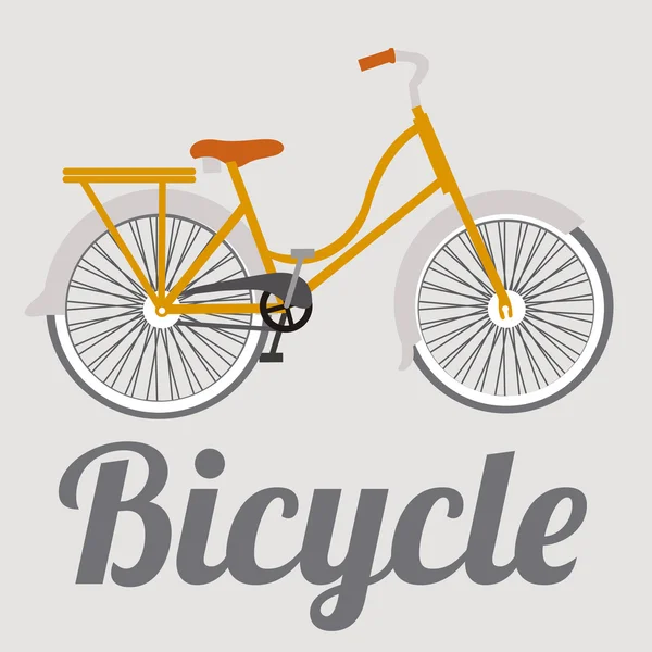 Illustration of Bicycle — Stock Vector