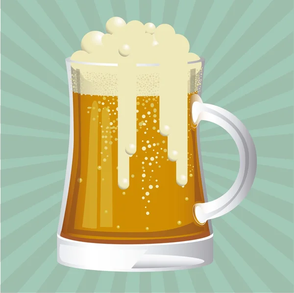 Beer free label — Stock Vector