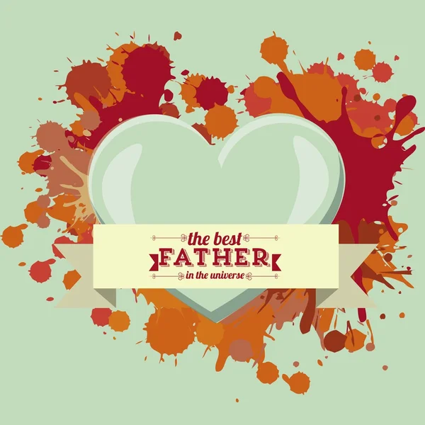 Father's day — Stock Vector