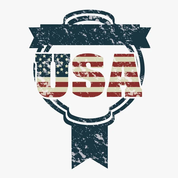 Affiche USA — Image vectorielle