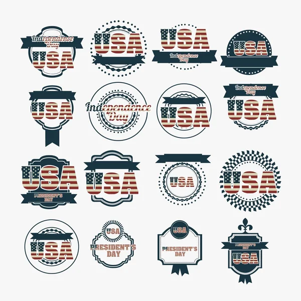USA plakát — Stockový vektor
