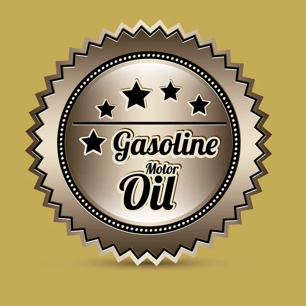 Gasoline industry — Stock Vector