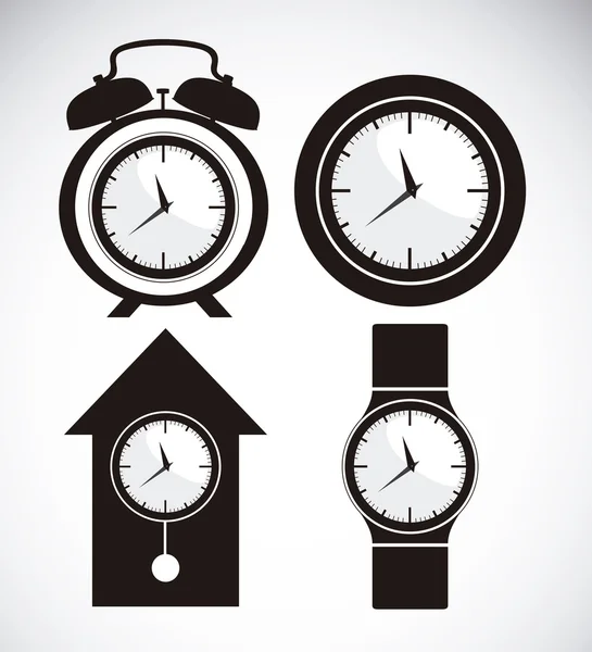 Time icons — Stock Vector