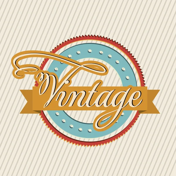 Vintage — Stock Vector