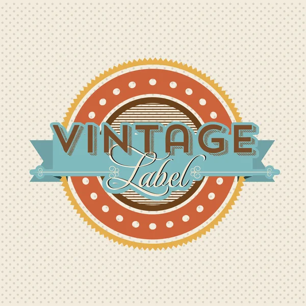 Vintage — Vector de stock