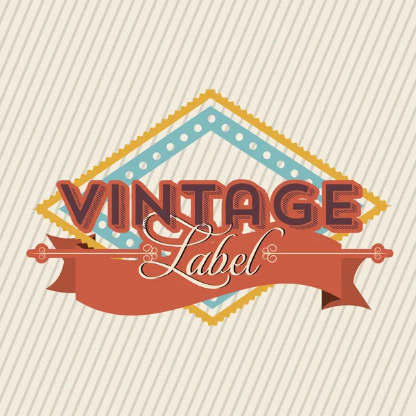 Vintage — Vettoriale Stock