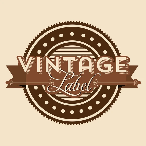 Vintage — Vector de stock