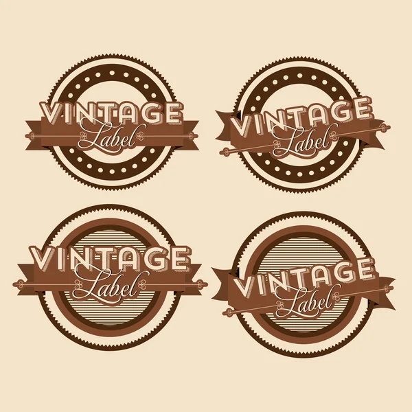 Vintage — Vector de stock