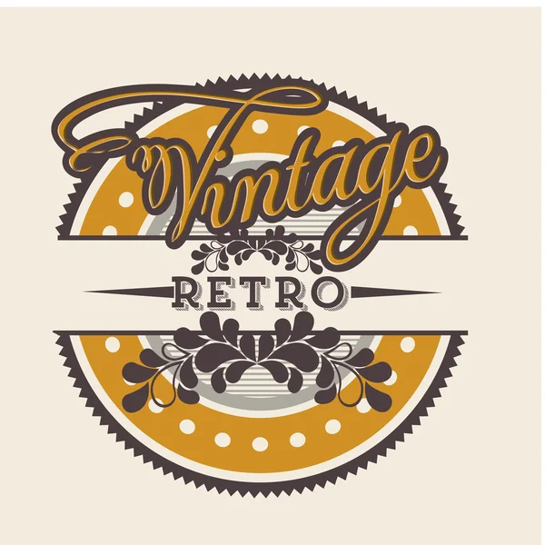 Vintage — Stock Vector