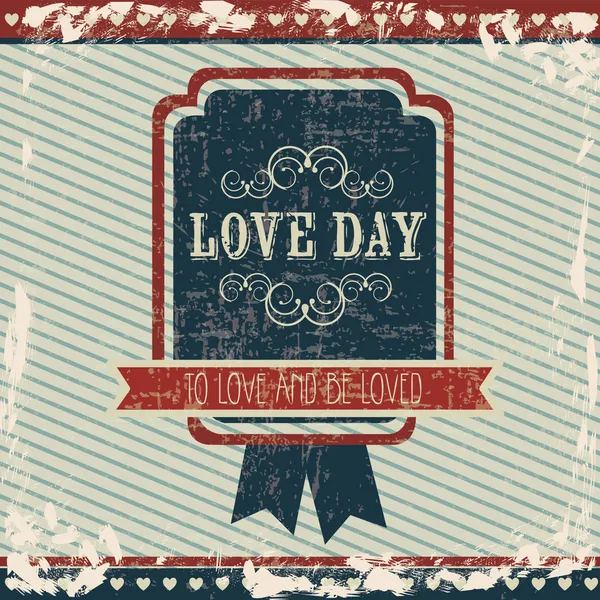 Giorno di amore — Vettoriale Stock