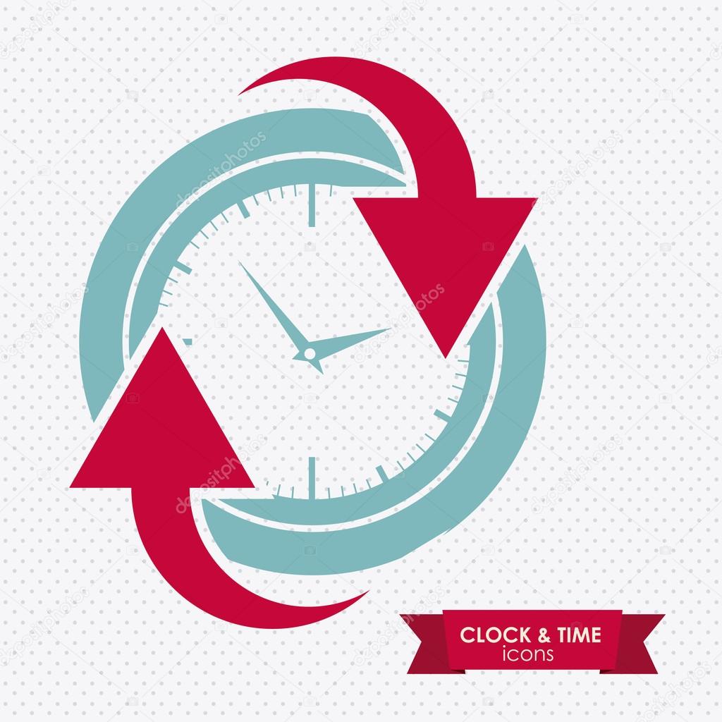 clock and time icon