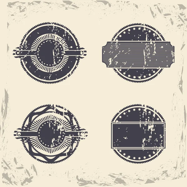 Vintage seals — Stock Vector