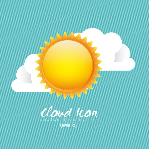 Cloud icon — Stock Vector