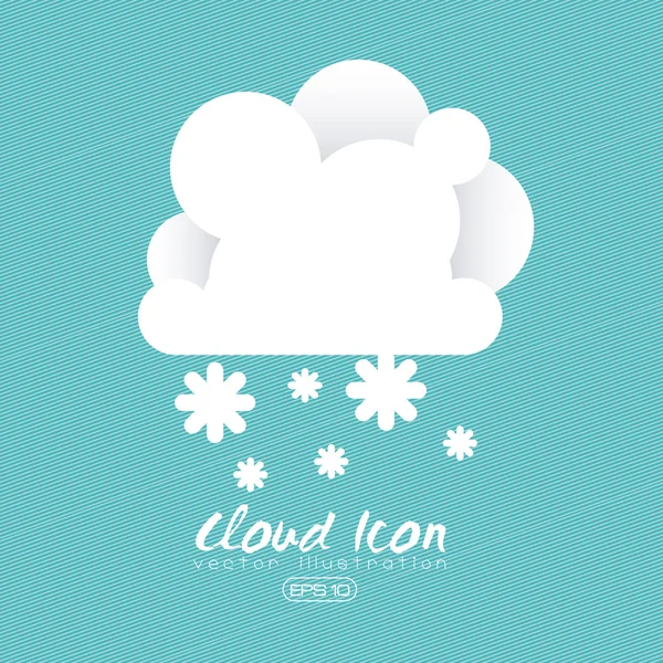 Cloud-Design — Stockvektor