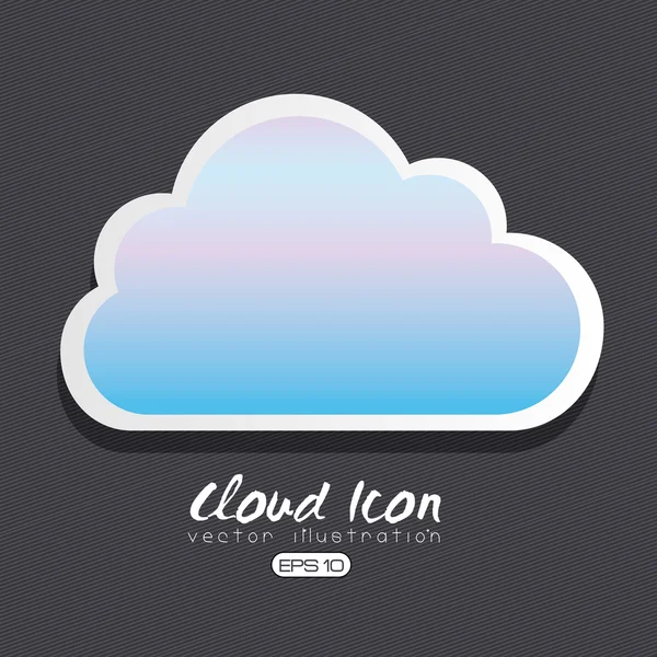 Cloud icon Royalty Free Stock Illustrations