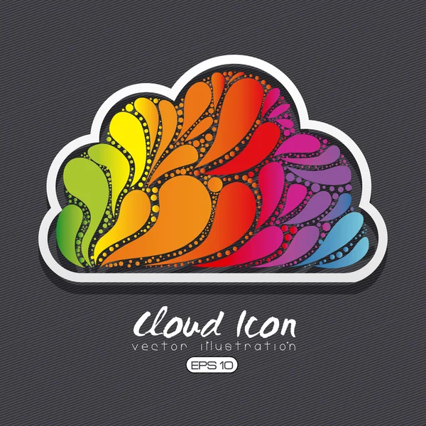 Cloud design Stock Illustration
