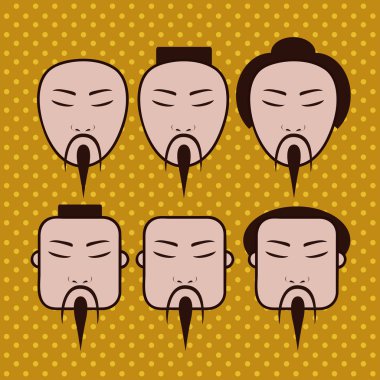 Japaneses yüzler