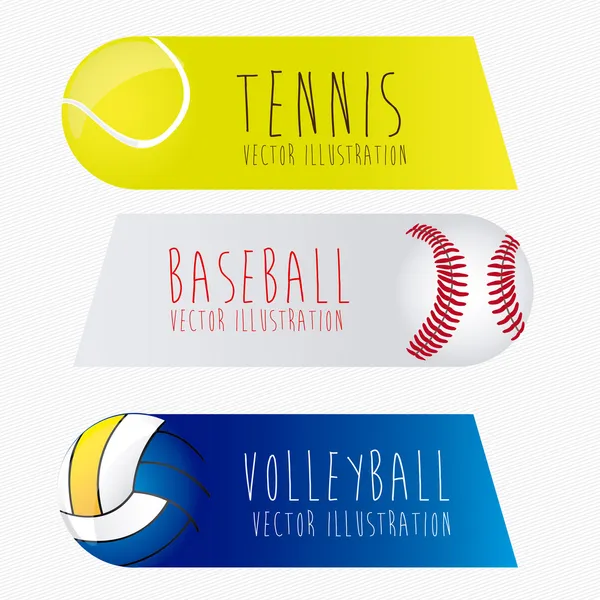 Labels sportifs , — Image vectorielle