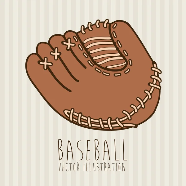 Baseball — Stock Vector