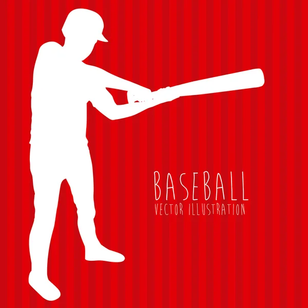 Baseballové ligy — Stockový vektor