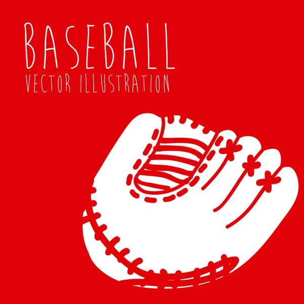 Baseball — Stockvektor