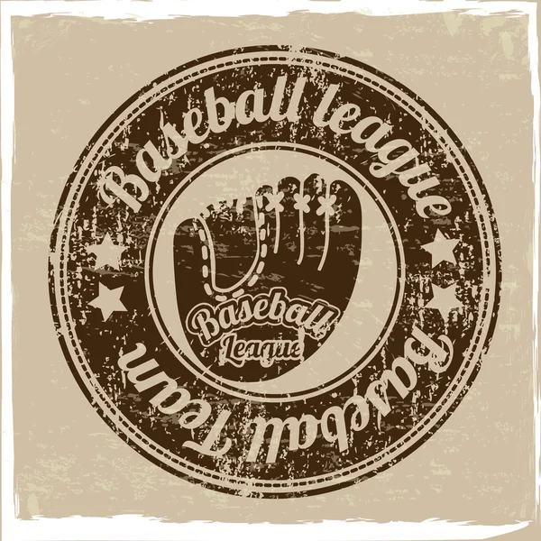 Beysbol — Stok Vektör