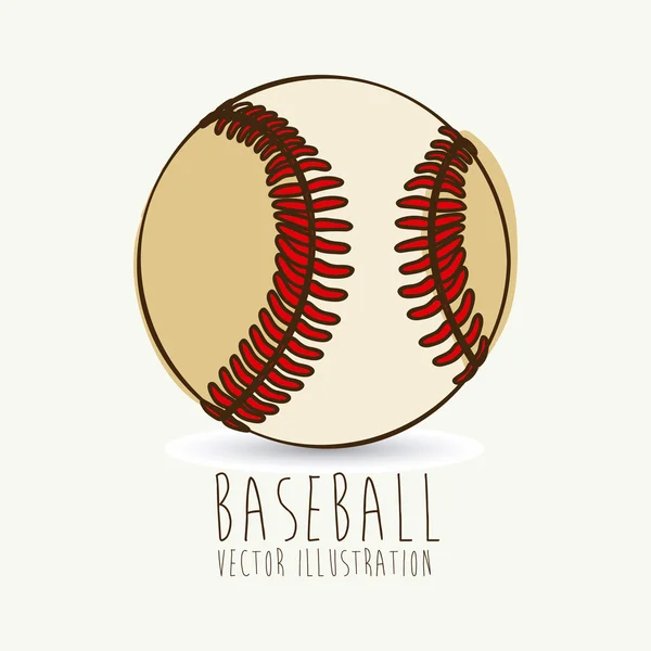 Baseball league — Stock Vector