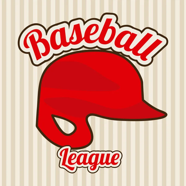 Ligue de baseball — Image vectorielle