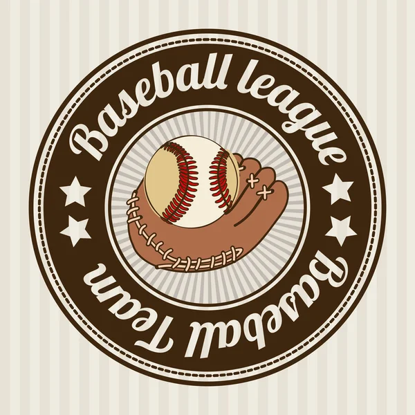Baseball — Stock Vector