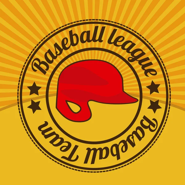 Baseball league — Stock vektor