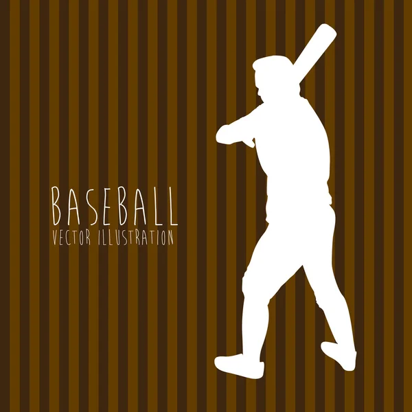 Baseball — Stockvektor