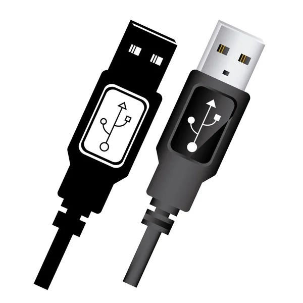 USB-Anschluss — Stockvektor