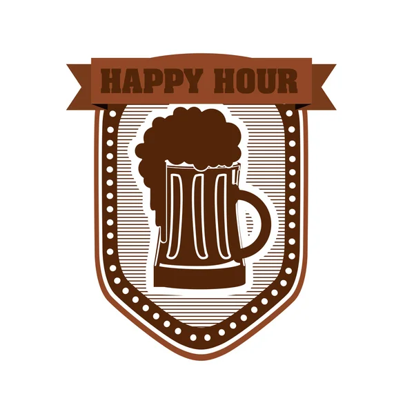 Happy hour — Stock vektor