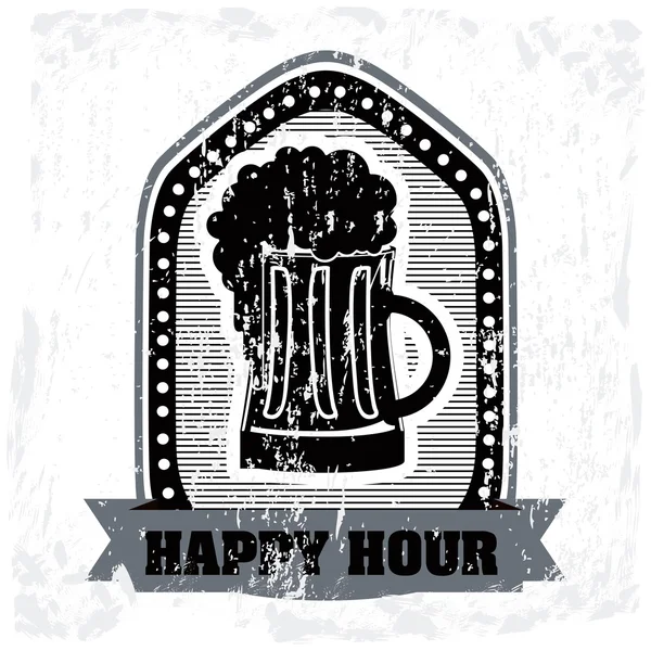 Happy hour — Stock vektor