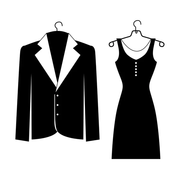 Costume elegante — Vector de stoc