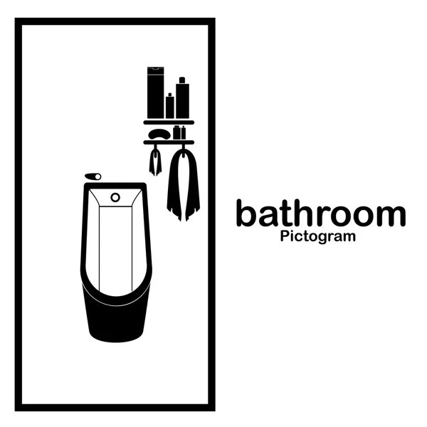 Badezimmer — Stockvektor
